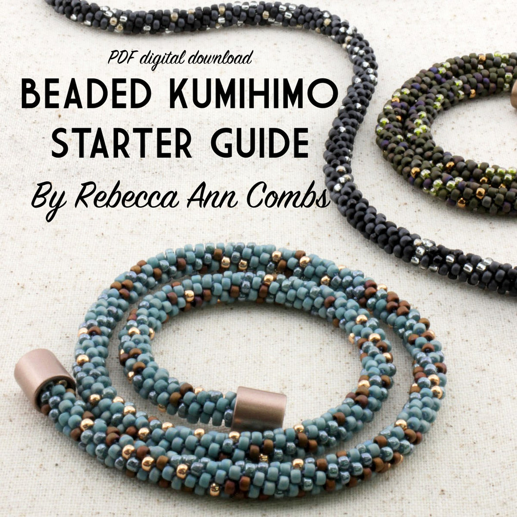 Beaded Kumihimo Starter Guide (PDF) – Design & Adorn